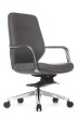 Кресло для персонала Riva Design Alonzo-M В1711 серая кожа