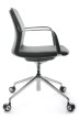 Кресло для персонала Riva Design Plaza-M FK004-B12 серая кожа - 2