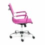 Кресло для персонала TetChair URBAN-LOW фиолетовый флок - 2