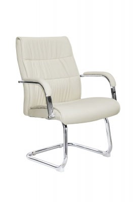 Конференц-кресло Riva Chair RCH 9249-4 бежевая экокожа